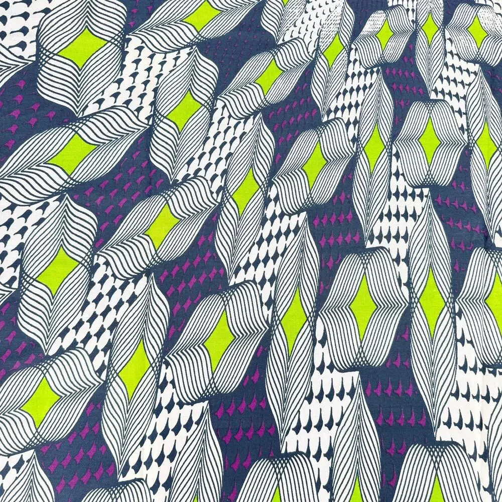 Fashion de Woodin Ghana 86129 African Print Waxed Fabric Geometric 48